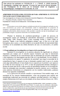 Captura-aprender investigando