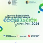 Apertura de la cátedra universitaria en Cooperación Genuina 2026