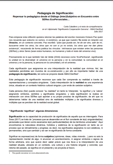 Captura-significación
