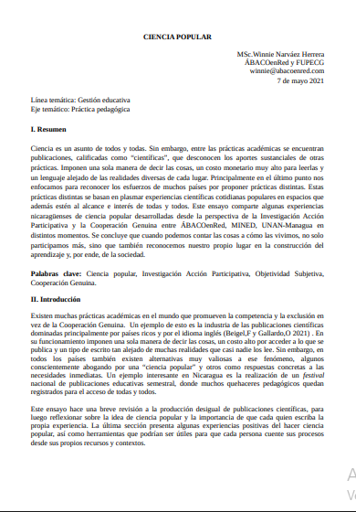 Captura-ciencia popular